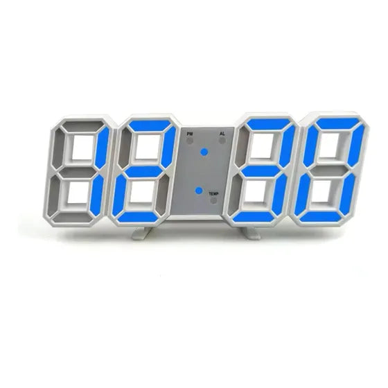 Reloj Despertador Digital Led Tipo Cronómetro Minimalista